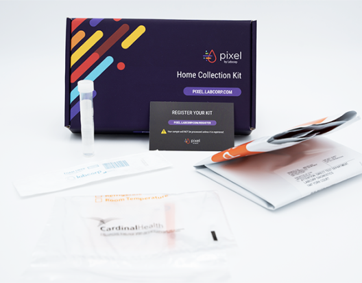 COVID-19 Test with Flu and RSV for at-home collection test