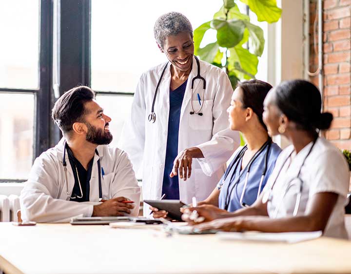 Group of medical professionals