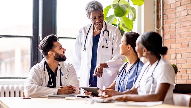 Group of medical professionals.